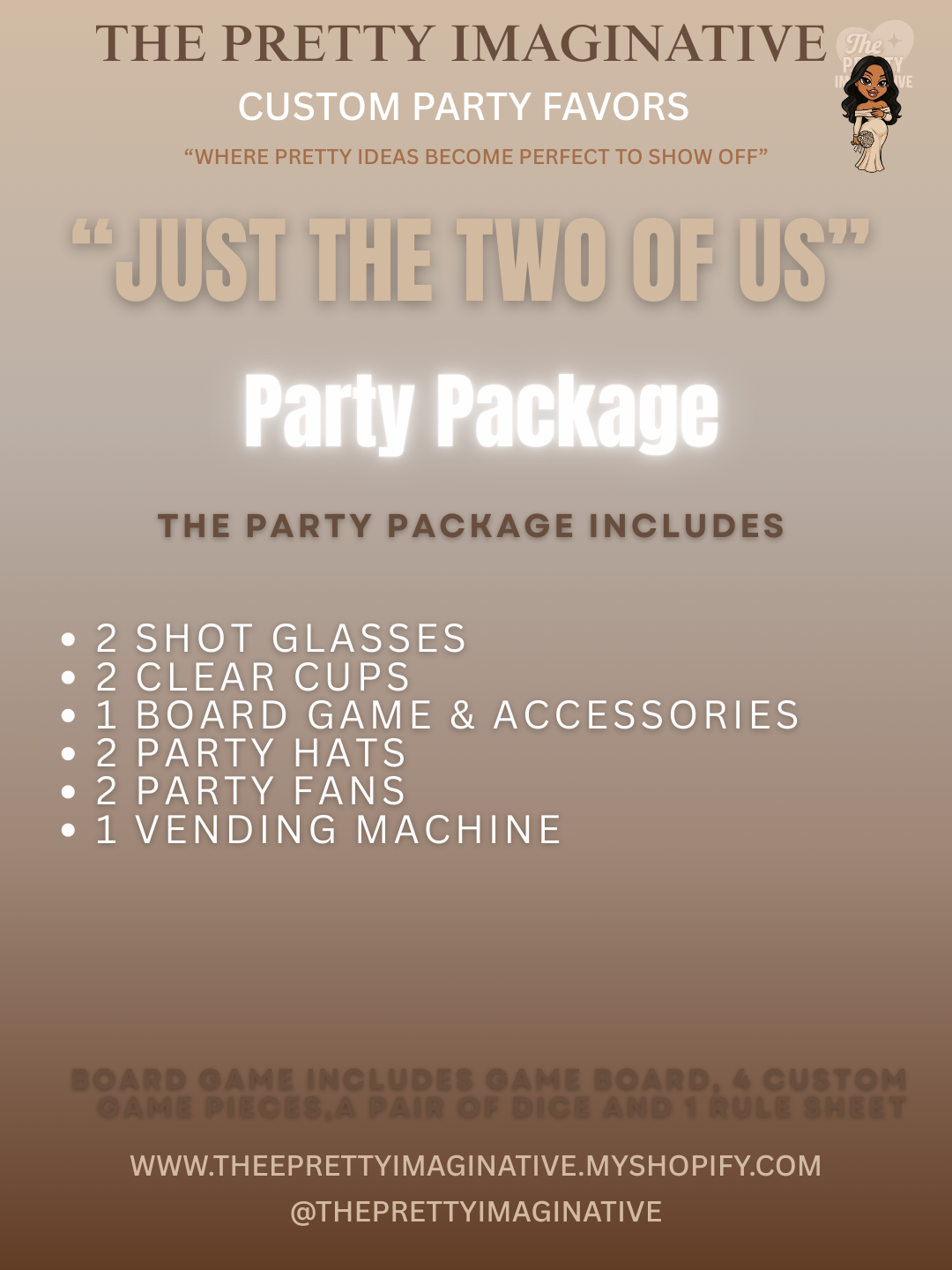 "Just The Two Of Us" Party Package