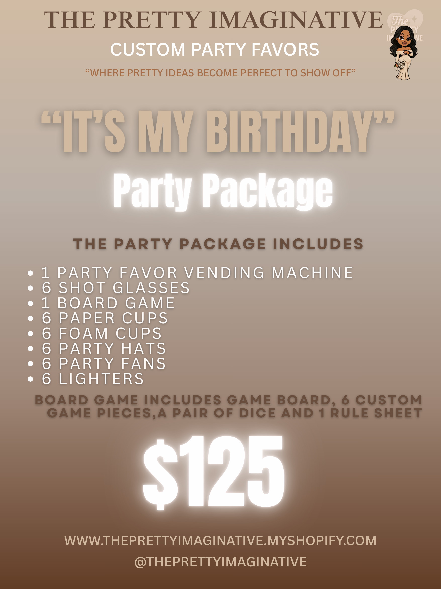 "Its My Birthday" Party Package