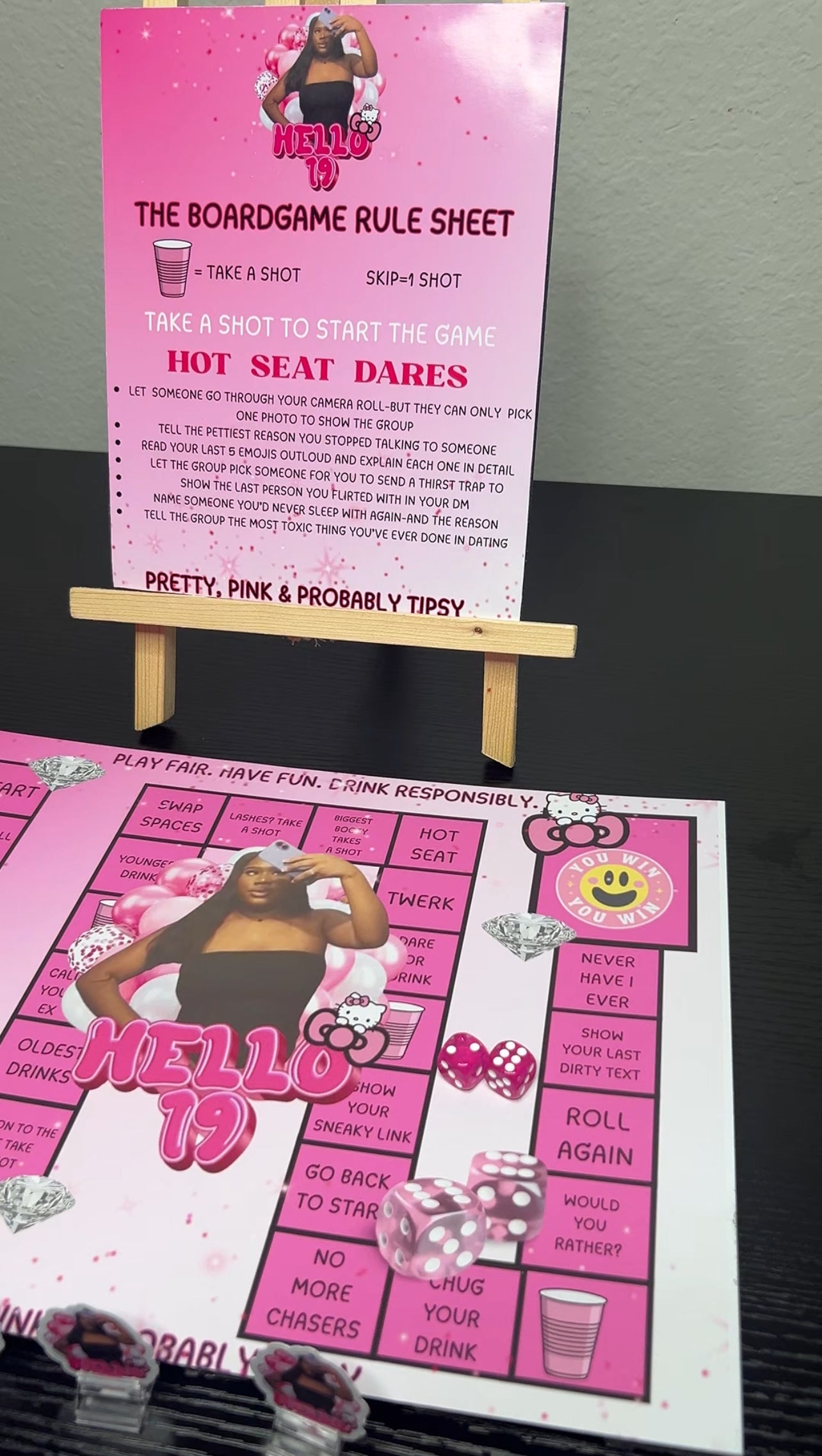 Customizable Board Game Set