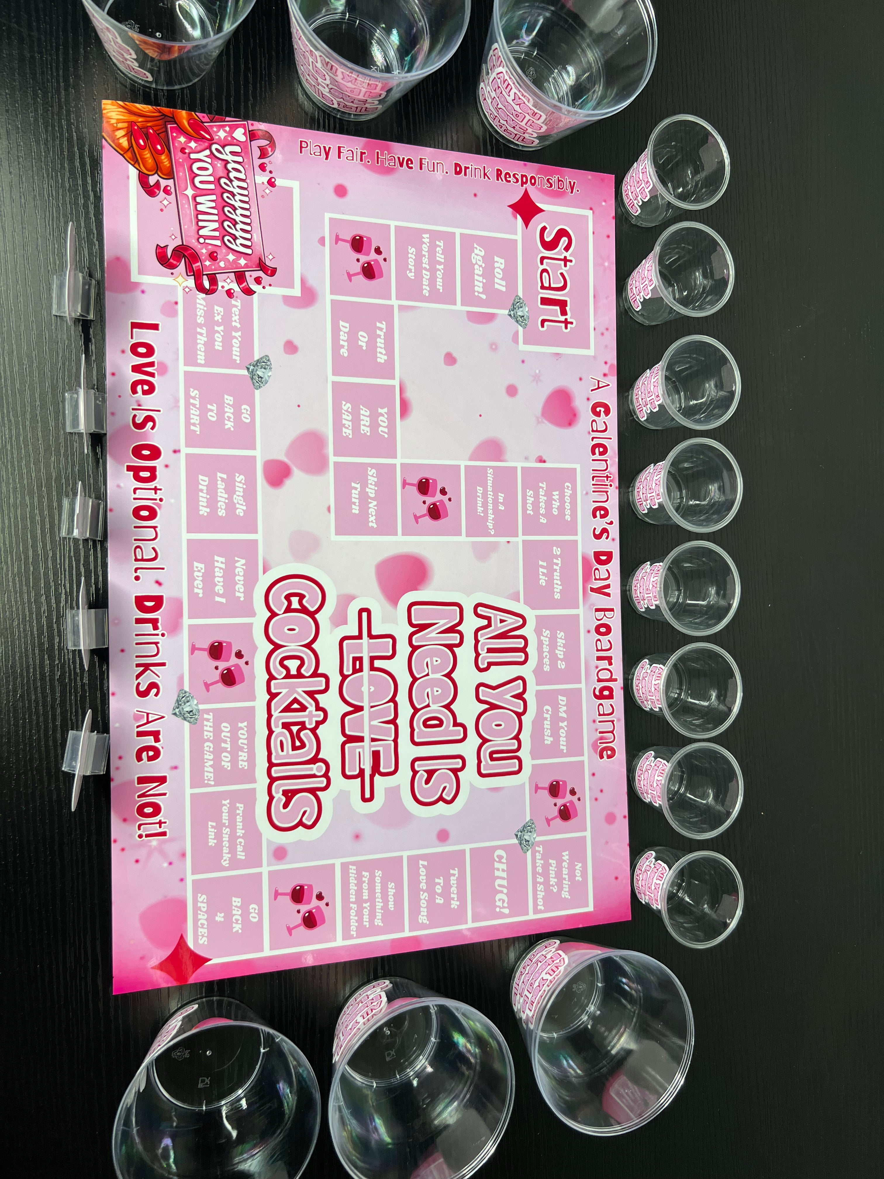 "All You Need Is Cocktails" Galentine's Day Set