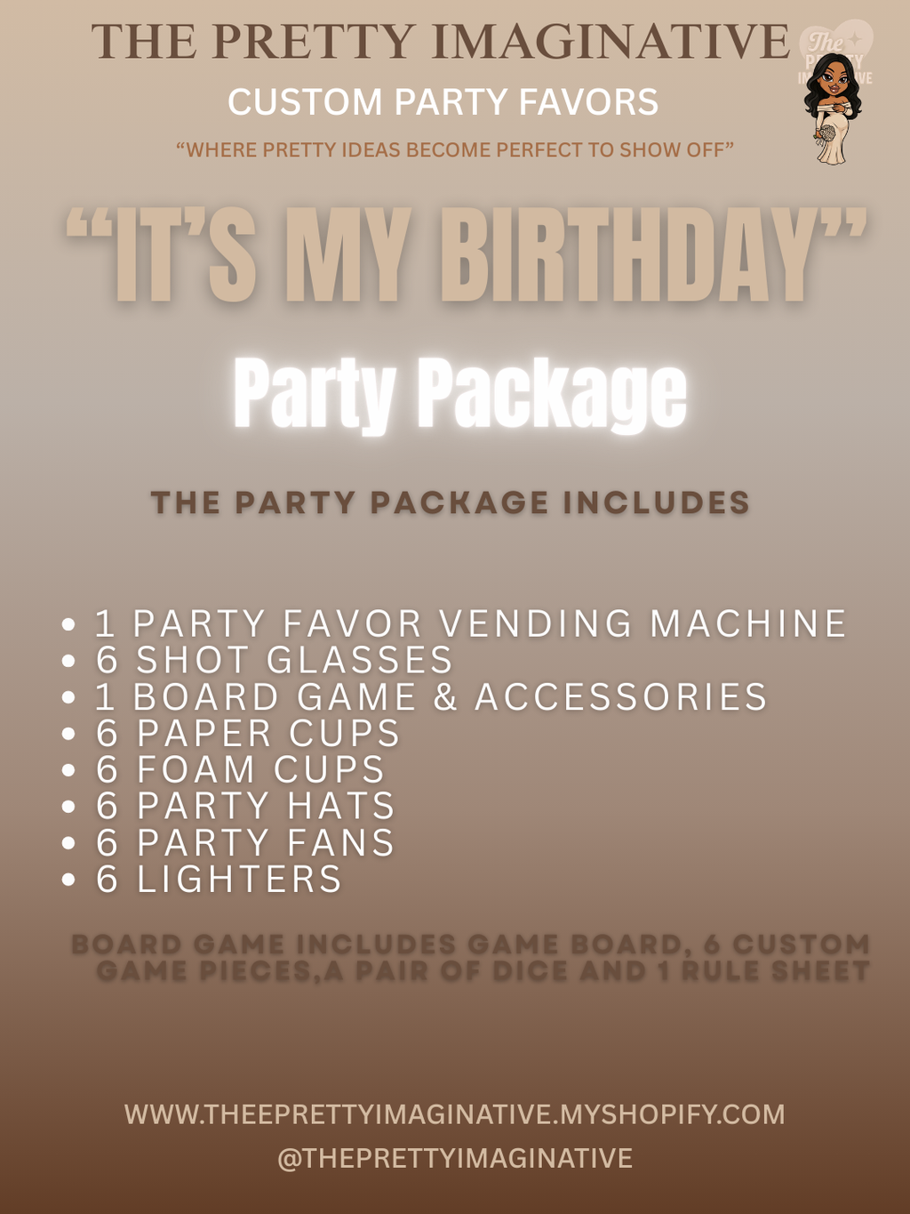 "Its My Birthday" Party Package